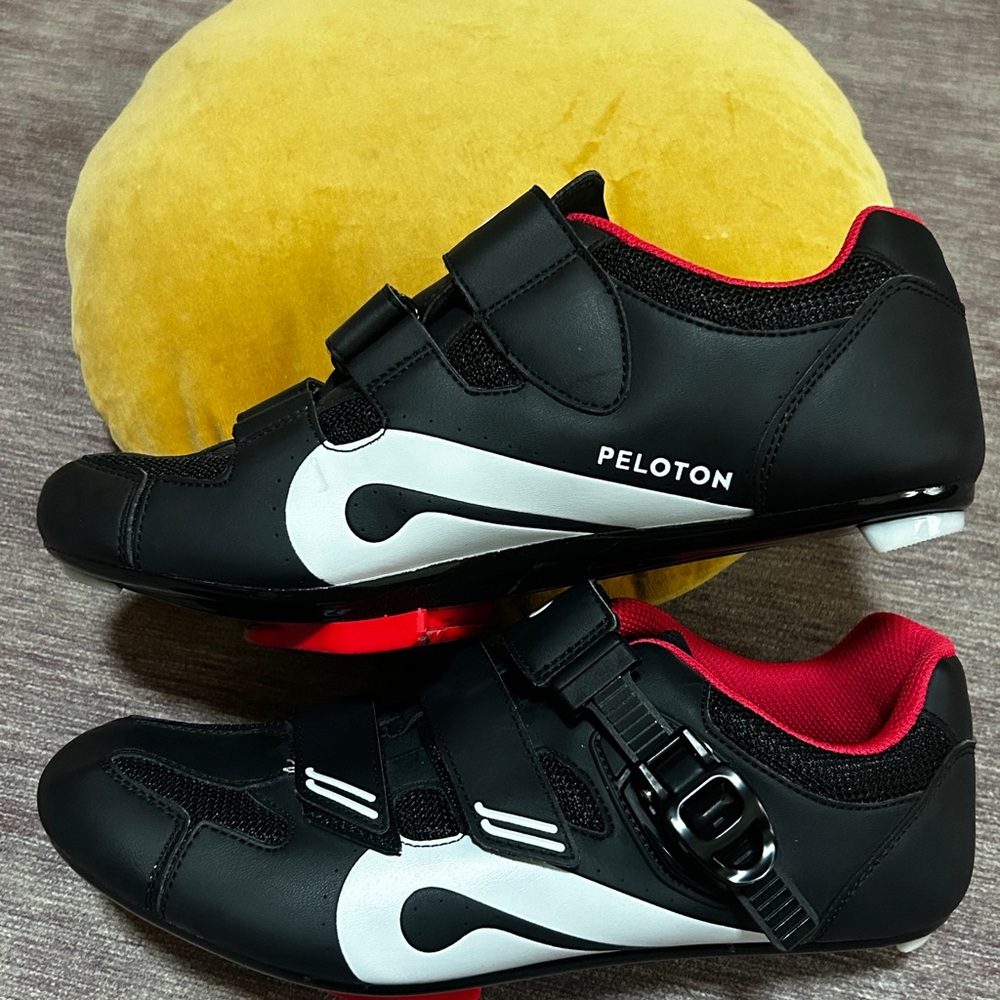 Men's Peloton cycling shoes with delta clips